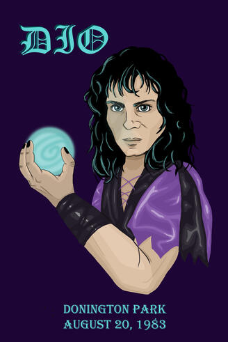 DIO Gig Poster