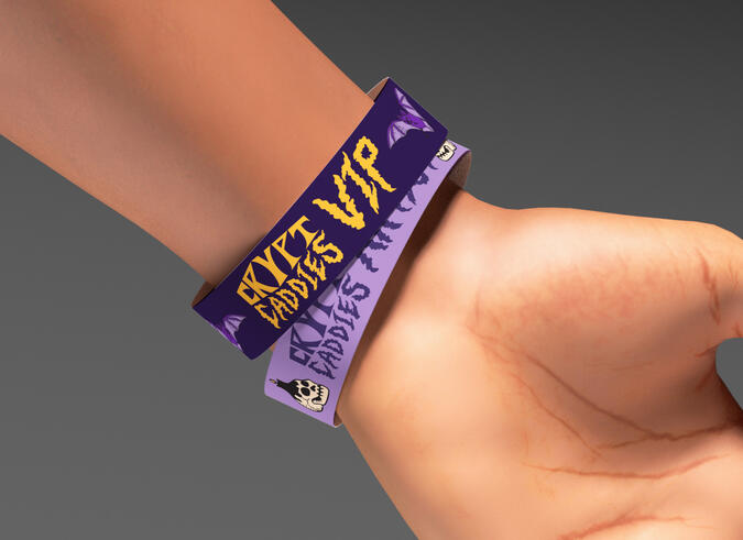 Festival Wristband Mockup