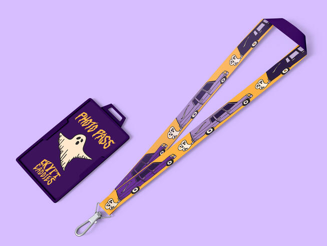 Festival Lanyard Mockup